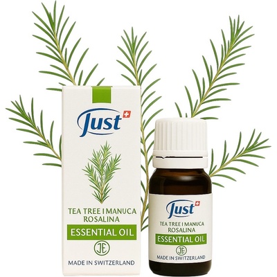 JUST Tea Tree olej s manukou a rosalinou 10 ml – Zboží Dáma