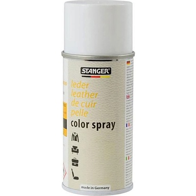 Stanger farebný sprej na kožu a koženku 150 ml krémovo biela
