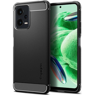 Púzdro Spigen Rugged Armor, - Xiaomi Redmi Note 12 5G/ POCO X5 5G ACS05787 čierne