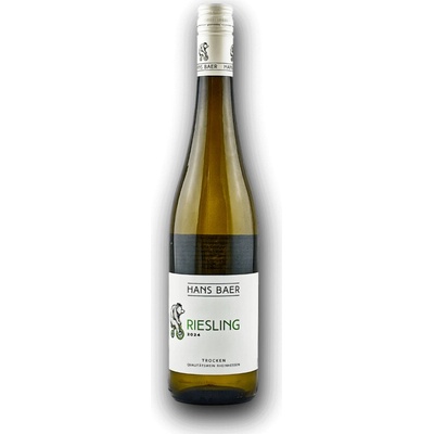 Hans Baer Riesling 2024 Trocken 10,5% 0,75 l (čistá fľaša)
