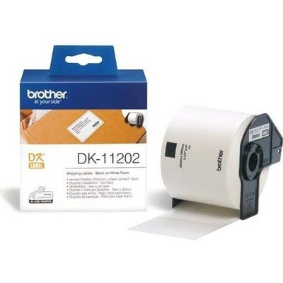 BROTHER DK-11202 62 x 100 mm (papierové/ poštovné štítky - 300 ks)