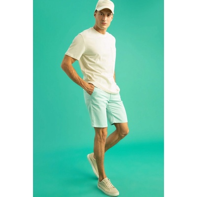 DEFACTO Regular Fit Bermuda tyrkysová
