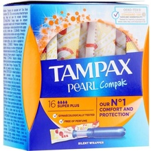 Tampax Compak Pearl Super plus 16 ks