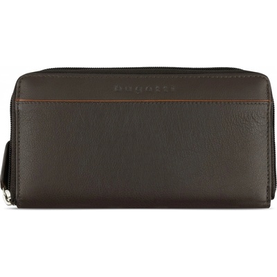 Bugatti dámská kožená RFID Banda Zip Ladies Long Wallet 49133602 hnědá