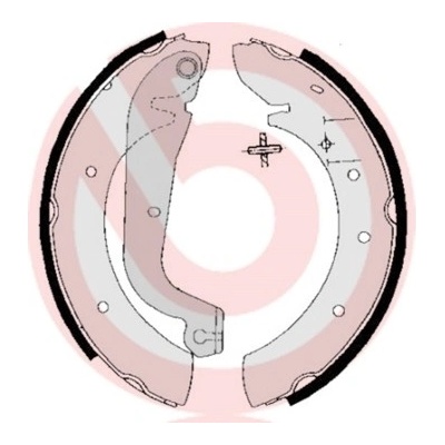 Sada brzdových čeľustí BREMBO S 61 514