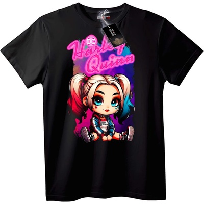 NOONEBRAND Тениска DC Harley Quinn Chibi - 2XL, White