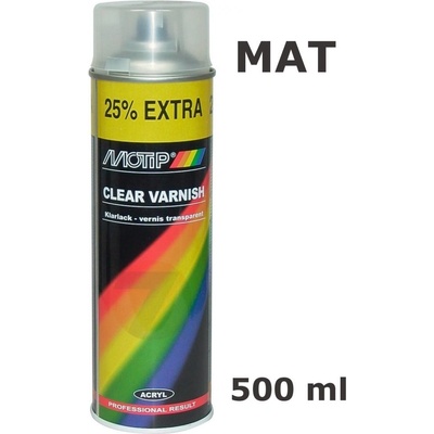 Motip lak bezbarvý mat 500 ml 370-04000