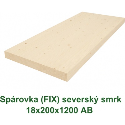 Spárovka FIX 18x200x1200 AB, severský smrk