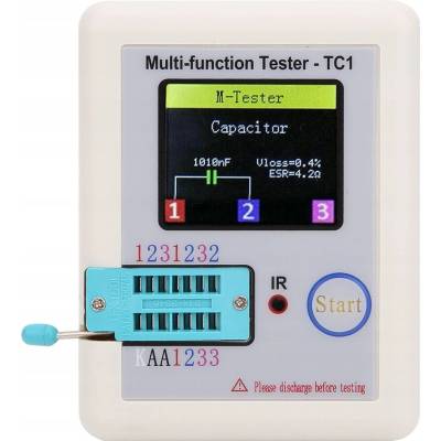 Multifunkční tester tranzistorů s 3,5palcovým displejem