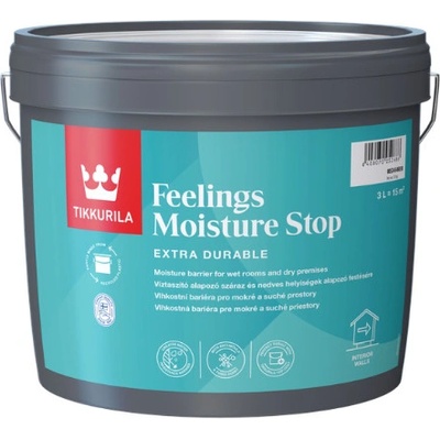 Tikkurila feelings moisture stop 3 l transparentná