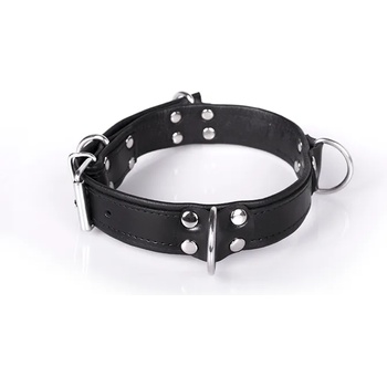 Image 1 of Kiotos Leather Deluxe Bondage Collar Black