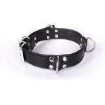 Kiotos Leather Deluxe Bondage Collar Black