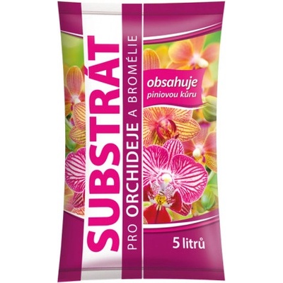 Forestina STANDARD substrát pre orchidey + bromélie kôrový 5 l