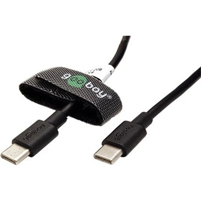 Goobay 11.92.9030 USB 2.0, 3A, USB C(M) - USB C(M), 0,5m, černý