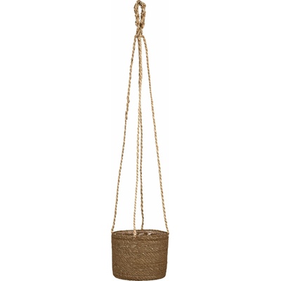 Scheurich Závesný košíkový kvetináč z vodného hyacintu 17 cm - Brown
