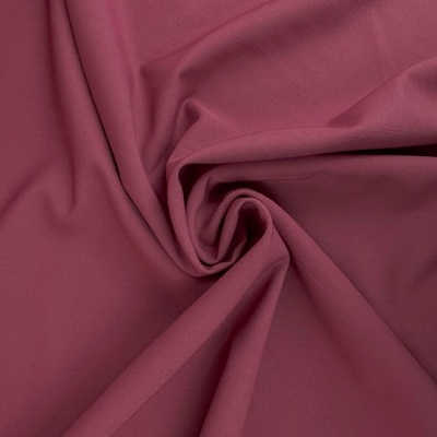 Kepr Twill elastický „4-way“ – Fialová růžová tmavá