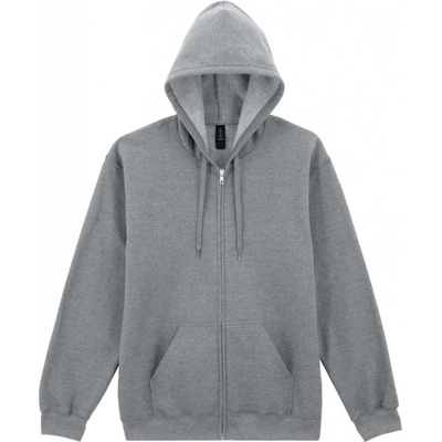 mikina na zip Midweight RS sportovní šedá