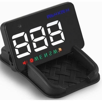 Pouzdro HEAD UP DISPLEJ 3,5" GPS měřič rychlosti s