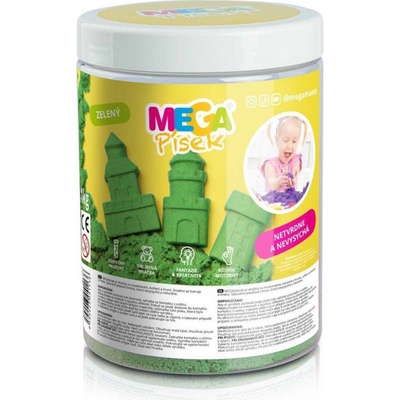 MEGApísek zelená 1 kg – Zboží Mobilmania