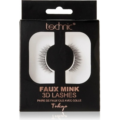 Technic Cosmetics Faux Mink umelé mihalnice Tokyo 1 pár