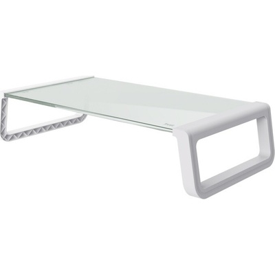 TRUST MONTA GLASS MONITOR STAND WHT 25351
