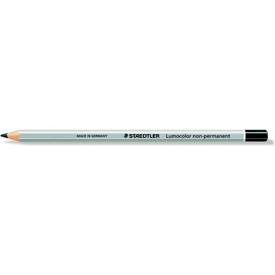 Staedtler Lumocolor značkovacia ceruzka šesťhranná, na všetky povrchy zmyvateľná omnichrom 108 čierna 108 9