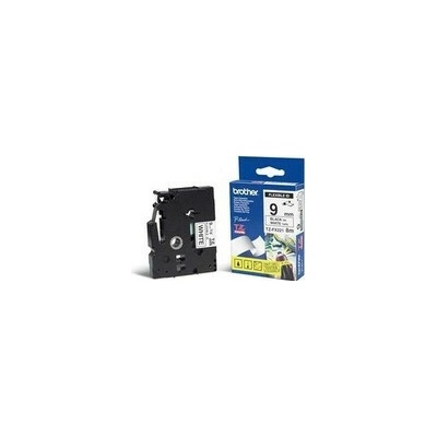 páska BROTHER TZFX221 čierne písmo, biela páska FLEXIBLE ID Tape (9mm) (TZEFX221)