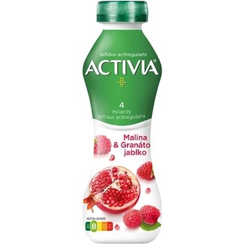 Danone Activia Probiotický jogurtový nápoj malina a granátové jablko 280 g