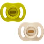 Tommee Tippee Ортодонтични залъгалки Tommee Tippee Ultra Light Stay Put, 6-18м, зелена/кремава (Ultra Light Stay Put)