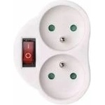 Eaglemoss Collections Emos Plug Detector 2 sockets with/u white (P0062)