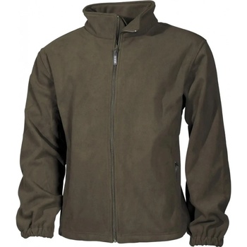Bunda MFH tactical flísová s kapucňou oliva