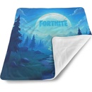 Sablio Detská deka pre bábätko FORTNITE Modré údolí s měsícem