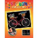 KSG Crafts Творчески комплект KSG Crafts Sequin Art - Изкуство с пайети, Колело (1716) - ozone