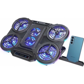 Rampage Chladicí podložka PROTE R6 10-17 RGB, nastavitelná