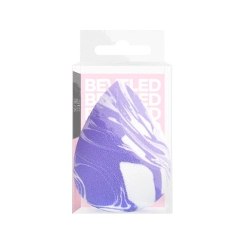 Beveled Make-up Sponge houbička na make-up fialová