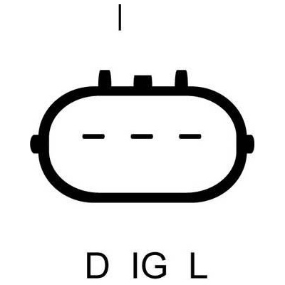 DRI Alternátor DRI 245108702