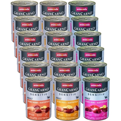Animonda GranCarno Sensitiv Adult Mix 18 x 400 g
