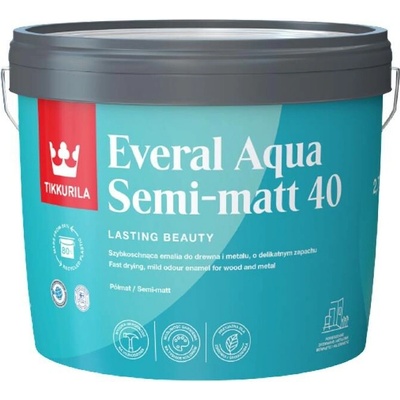 Tikkurila EVERAL AQUA 2,7 l polomat semi matt G503 Kalla