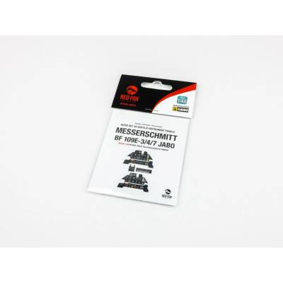 Tamiya Red Fox Studio Kft. Red Fox Studio Messerschmitt Bf 109E-3/4/7 JABO for 1:48