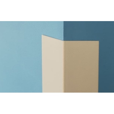 Ochranný rohový profil s volitelným úhlem – sněhově bílá, 50×50×1000 mm