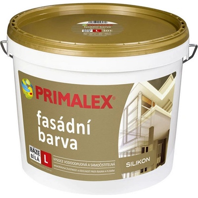 Primalex Fasádní barva Silikon bílá 10 l – Sleviste.cz