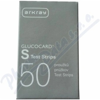 Glucocard testovacie prúžky S Test Strips 50 ks