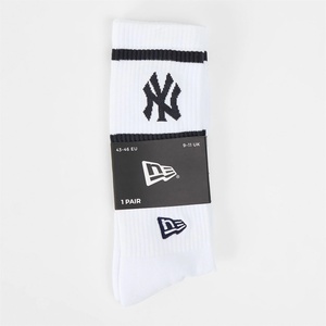 NEW ERA Дамски чорапи NEW ERA Womens Premium Crew Socks - White