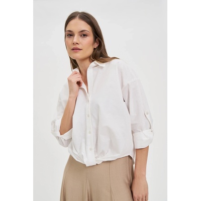 Moodo Бяла дамска риза Moodo | Byal | ЖЕНИ | XS