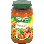 Bebelan Ястие Bebelan - Спагети с пиле и сирена, 220 g (5619) - ozone