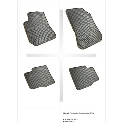 FroGum Гумени стелки за CITROEN C4 Cactus (2014-2020), марка Frogum (542643)