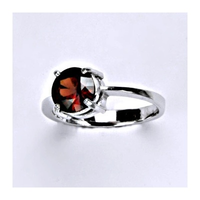 Čištín Zlatý bílé i žluté zlato přírodní granát T 1252