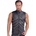 NEK Sleeveless Cool Matte Look Shirt with Chains 2162008 Black M
