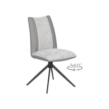 Carmen Трапезен стол tulsa - светлосив