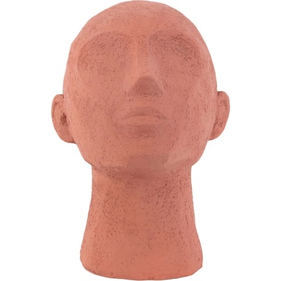 PT LIVING Оранжева декоративна фигурка Face Art от теракота, височина 22, 8 cm Art Up - PT LIVING (PT3559OR)